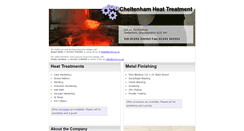 Desktop Screenshot of cheltenhamheattreat.co.uk